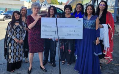 SEVA Thrift Society donates $15K to Options Community Services